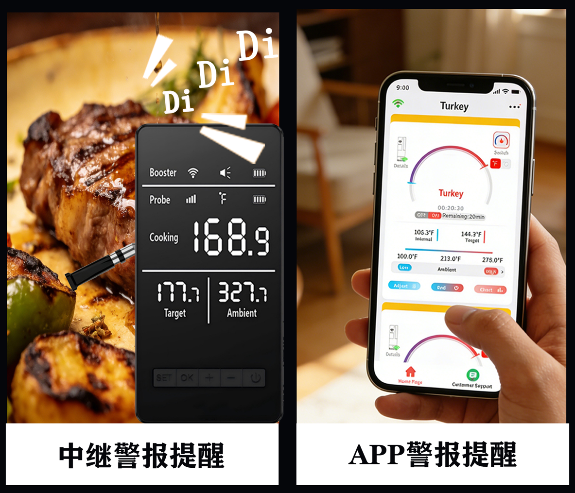 智能BBQ精准温控